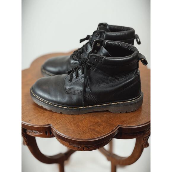 Dr. Martens MIE Made In England Black Boot VINTAGE #0019 Unisex UK 10 US Mens 11 - Picture 4 of 6